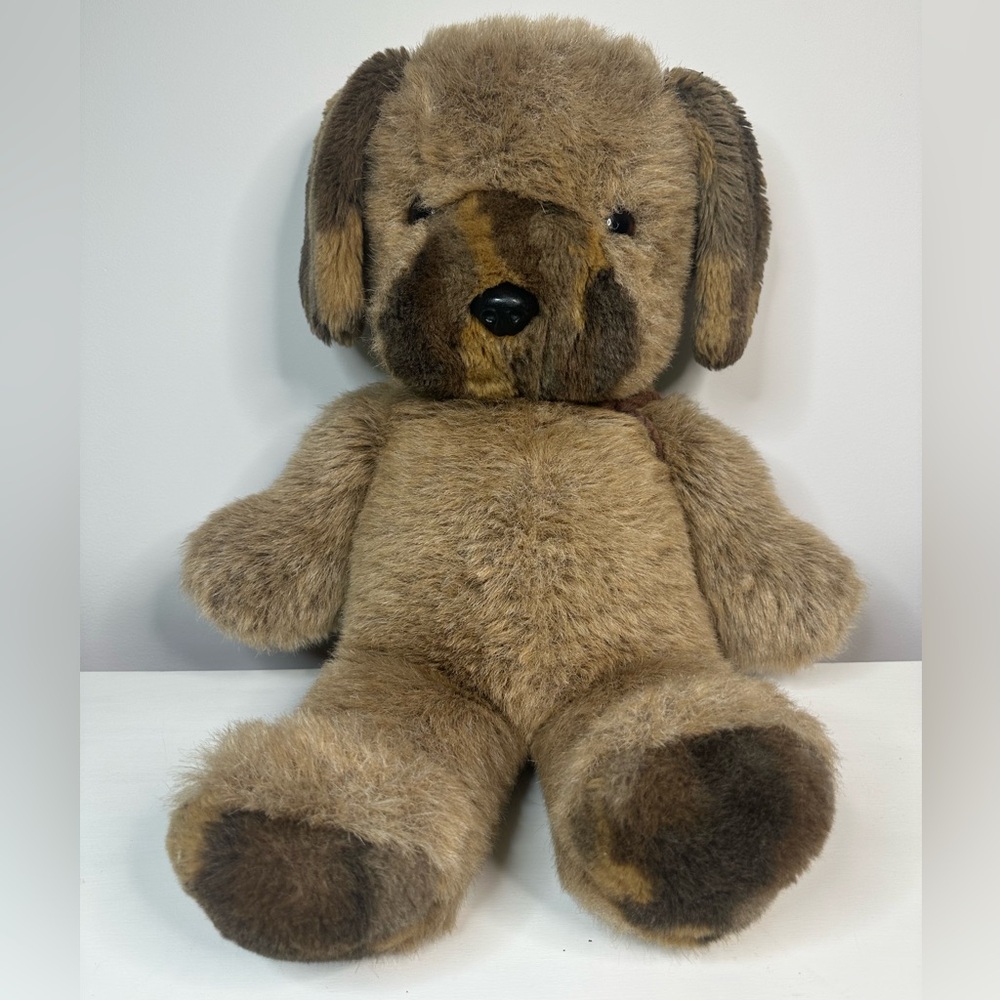 Vintage RARE Jumbo 26” Gund Limited Edition “Puddles” Stuffed Animal Plush Dog